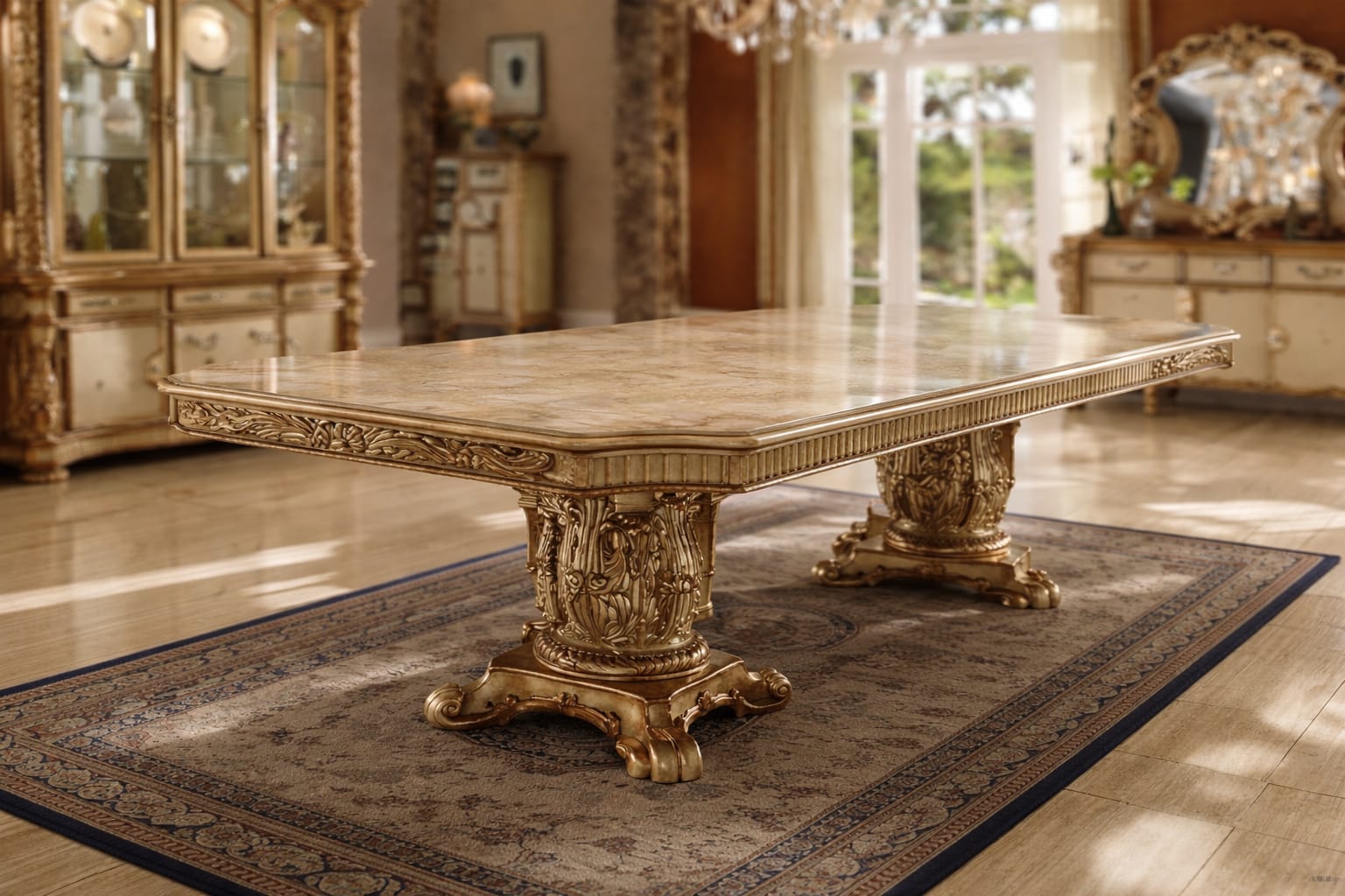 Royal Antique Dining Set for Home