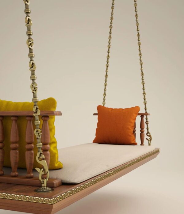 Wooden Jhula. Luxury Furniture.