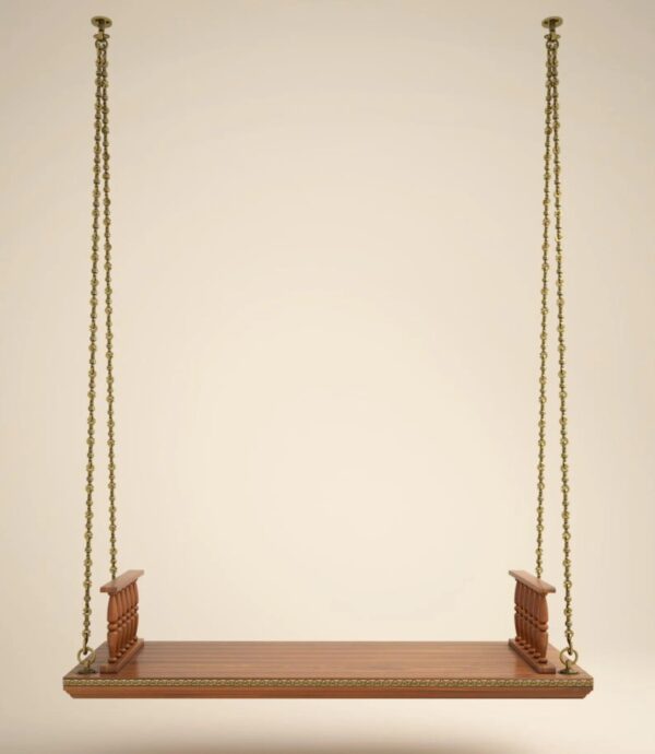 Wooden Jhula. Luxury Furniture.