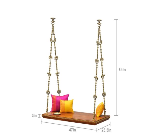 Wooden Jhula Design. Luxury Furniture.
