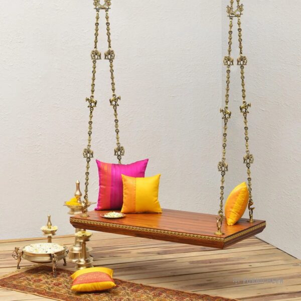 Wooden Jhula. Luxury Furniture.