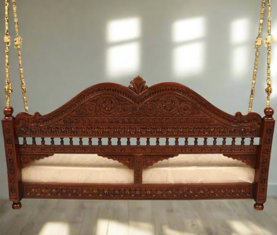 Wooden Swing Jhula for Home - Image 5