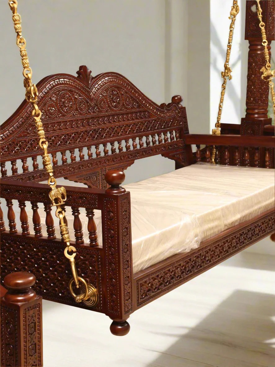 Wooden Swing Jhula for Home - Image 4