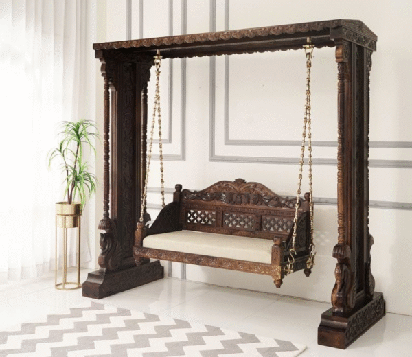 Wooden Jhulla. Luxury Furniture.