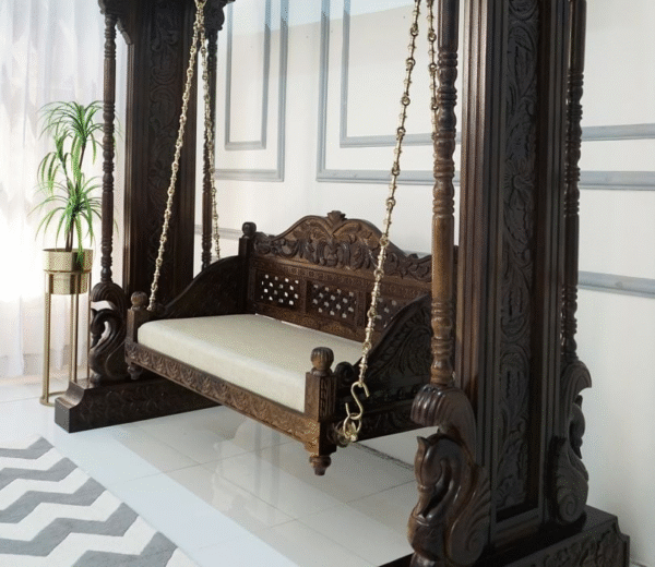 Wooden Jhulla. Luxury Furniture.