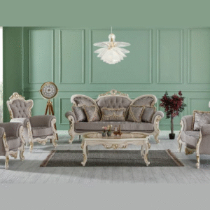 Wooden Designer sofa set. Luxury Furniture.