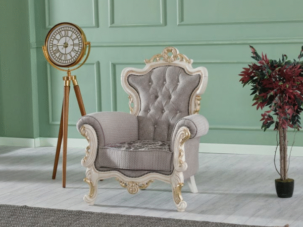 Wooden Designer sofa set. Luxury Furniture.
