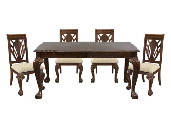 Wooden Designer Dinning table set. Luxury Furniture.