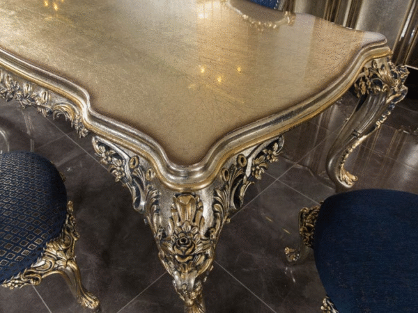 Wooden Royal Designer Dinning table set. Luxury Furniture.