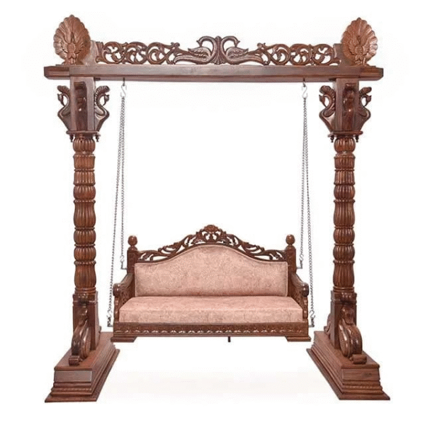 Wooden Jhula. Luxury Furniture.