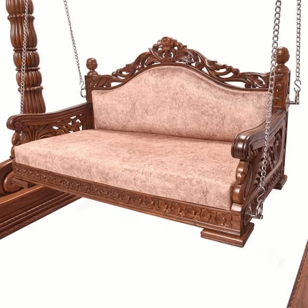 Wooden Jhula. Luxury Furniture.
