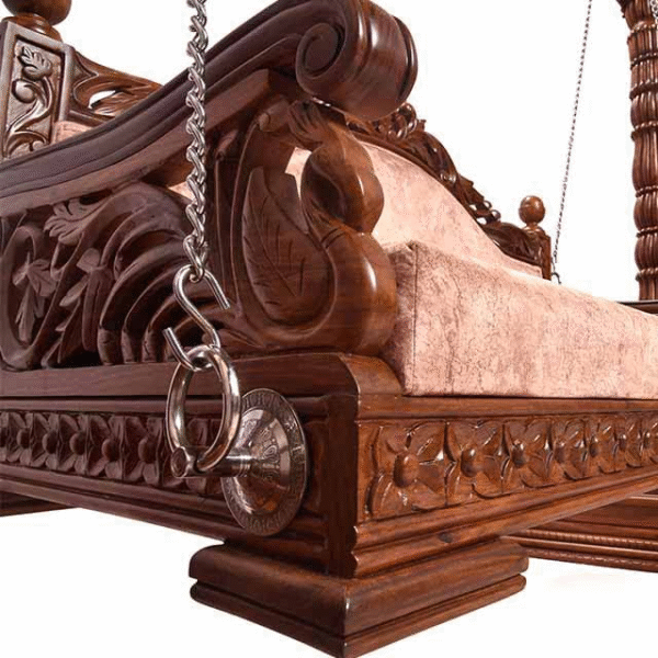 Wooden Jhula. Luxury Furniture.