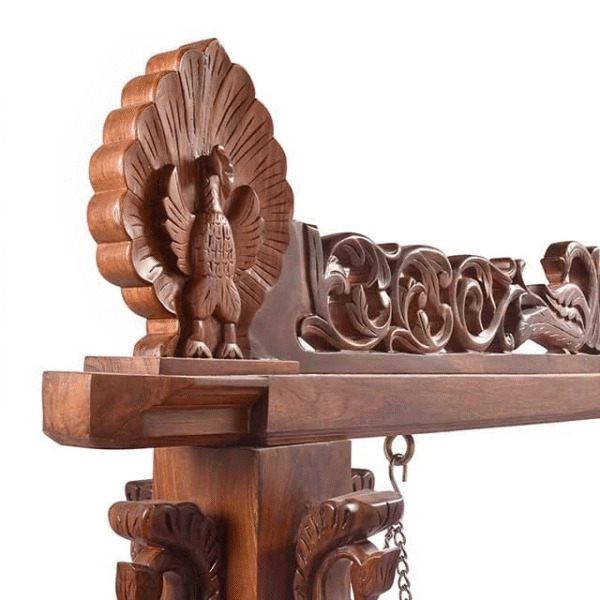 Wooden Jhula. Luxury Furniture.