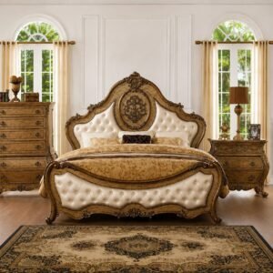 Handcrafted Bedroom Furniture Set by Shalvika Living