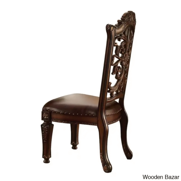 Wooden chair. Luxury Furniture.