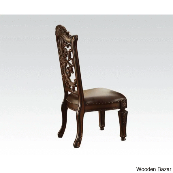 Wooden chair. Luxury Furniture.