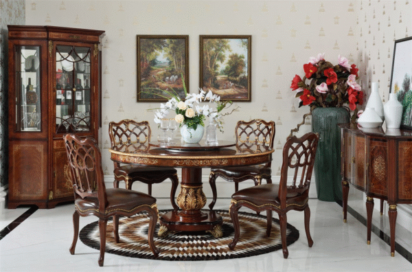 Dinning Table Set. Luxury Furniture.