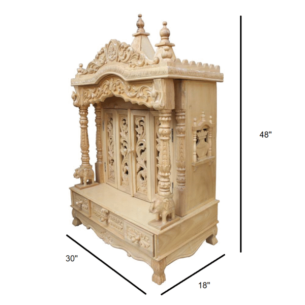 Wooden Temple For Home