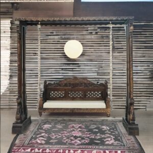 Wooden Jhula. Luxury Furniture.