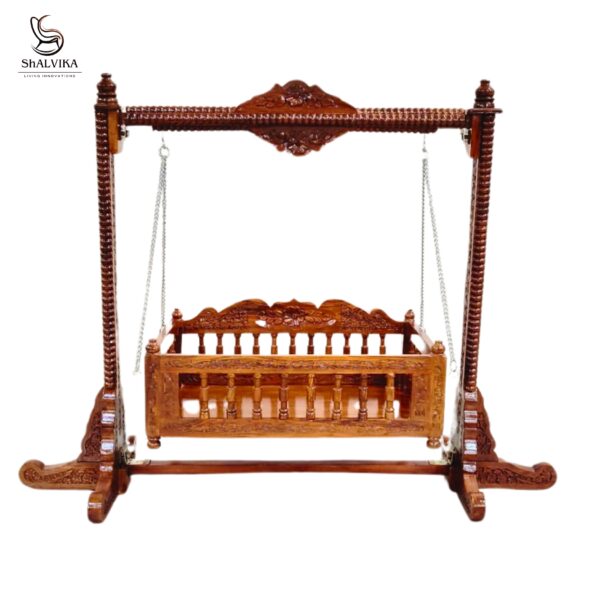 Wooden Cradle for baby. Luxury Furniture.