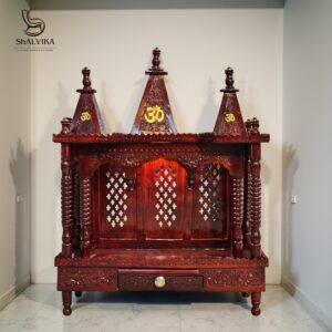 Small Home Mandir in Folding Design