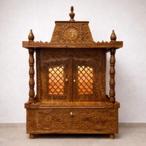 Small Home Mandir in Folding Design