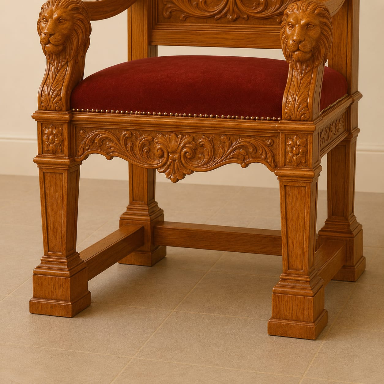 Solid Wooden Handmade Design Guruji Chair