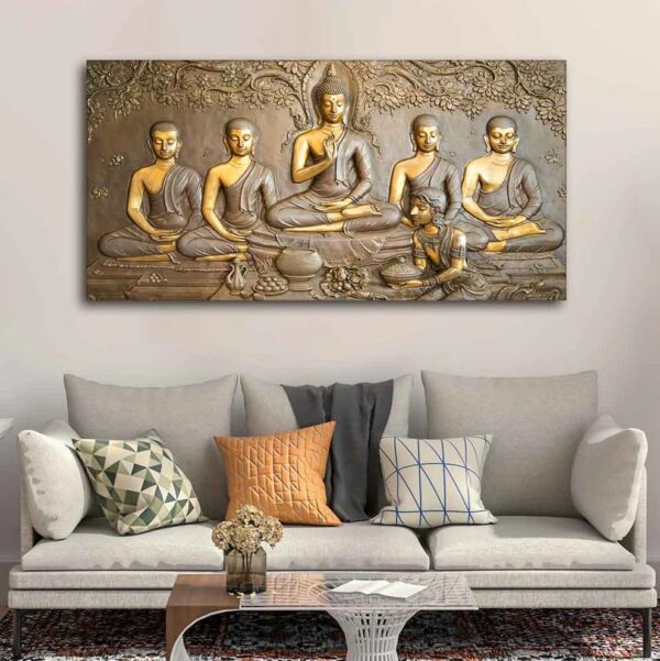Canvas Wall Painting. Luxury Furniture.