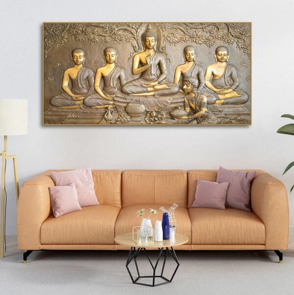 Canvas Wall Painting. Luxury Furniture.