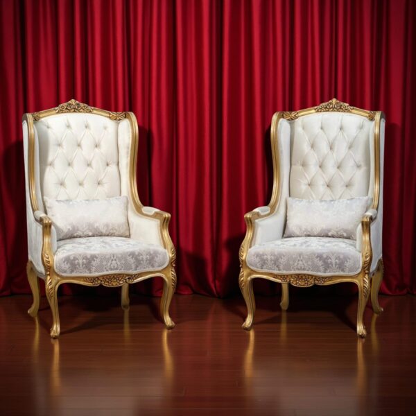 wooden chair, wooden bedroom chair, antique chair, living room chair, maharaja chair. Luxury Furniture.