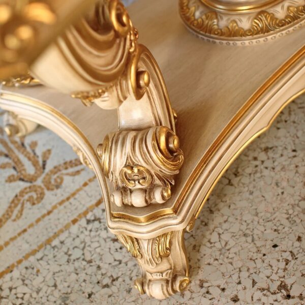 Wooden Royal Handcarved Dining table set Luxury Furniture by shalvika living innovations