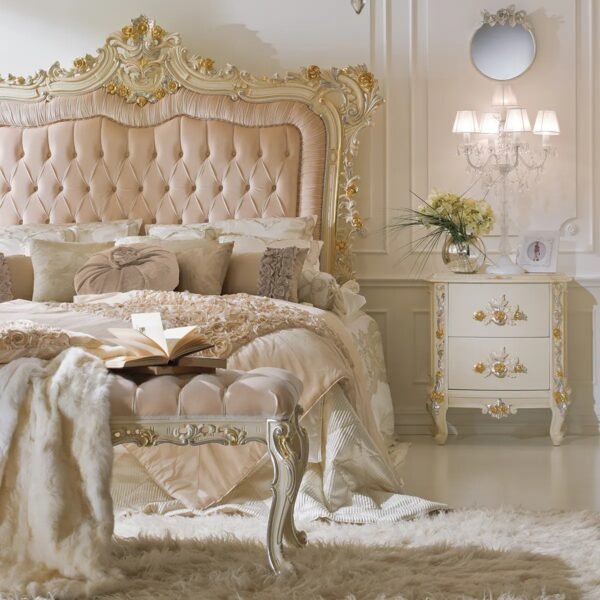 Maharaja Royal Teak Bed Luxury Furniture