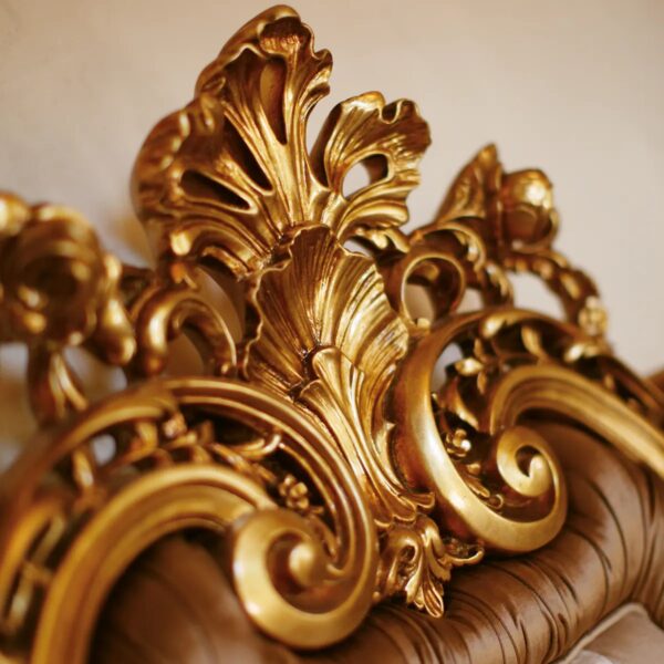 Wooden Royal Handcarved Teak Wood Bed Luxury furniture