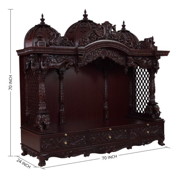 Wooden Temple for home.