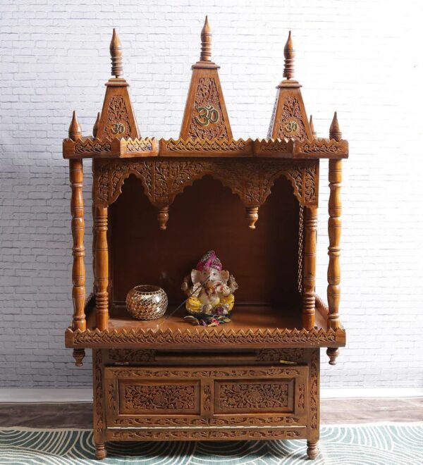 Wooden Temple for home.