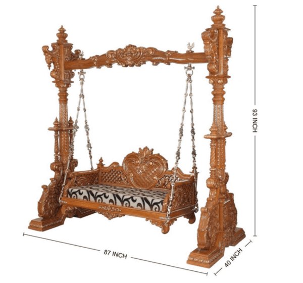 Wooden Jhula. Luxury Furniture