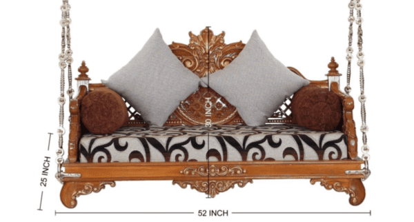 Wooden Jhula. Luxury Furniture