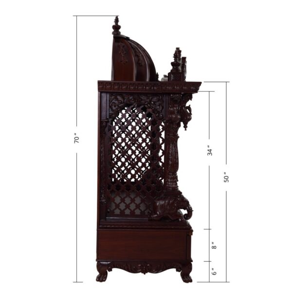 Wooden Temple for home.