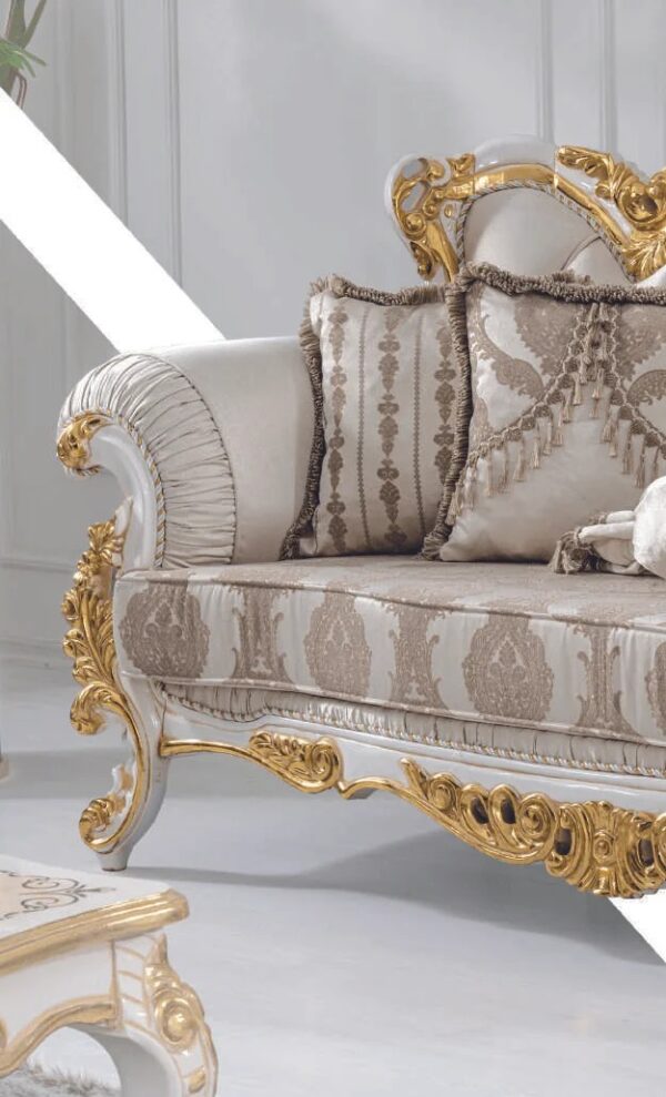 Wooden Royal Classic style sofa set by shalvika living innovations