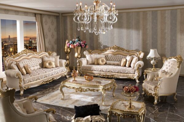Luxury Wooden Sofa Sets by shalvika living innovations