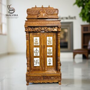 Wooden South Indian Style Designer Temple
