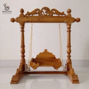 Wooden Handcrafted Laddu Gopal Jhula