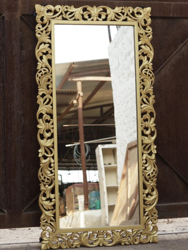 antique gold mirror frame