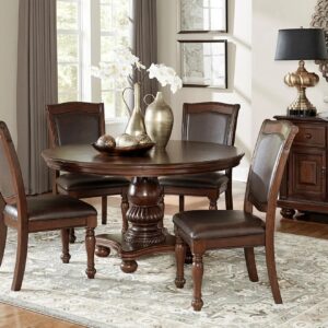 Wooden handmade designer dining table set by shalvika living innovations