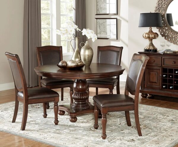 Wooden handmade designer dining table set by shalvika living innovations