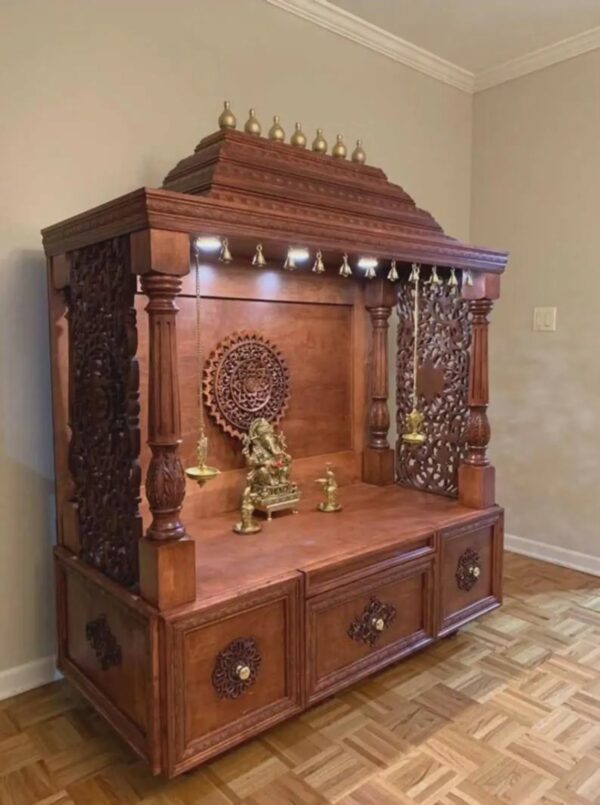 Wooden Handcrafted Designer Temple