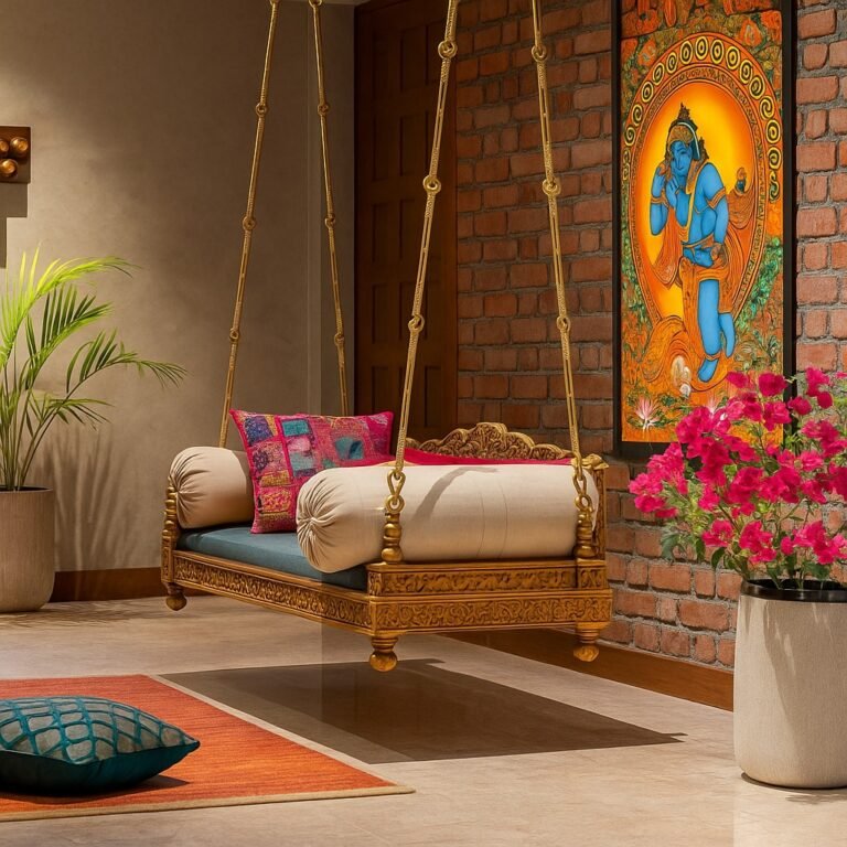 Wooden Oonjal & Jhula for Home