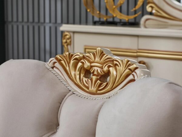 Wooden Classic Style Dining table set - Image 19