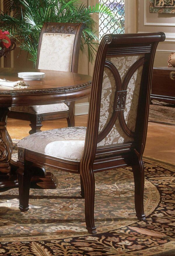 Wooden handmade designer dining table set - Image 6