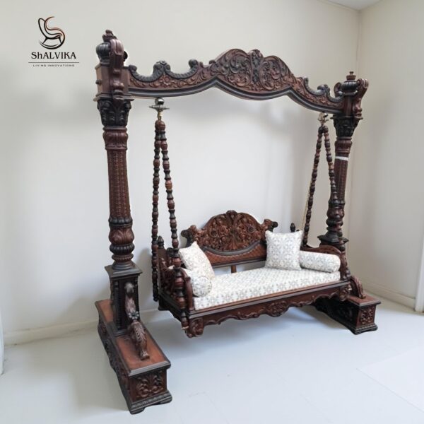 wooden handmade designer swing